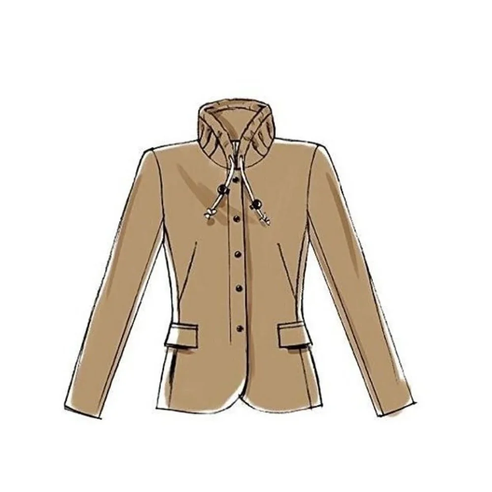 McCalls Sewing Pattern 7024‎ Jacket Coat Misses Size 16-24